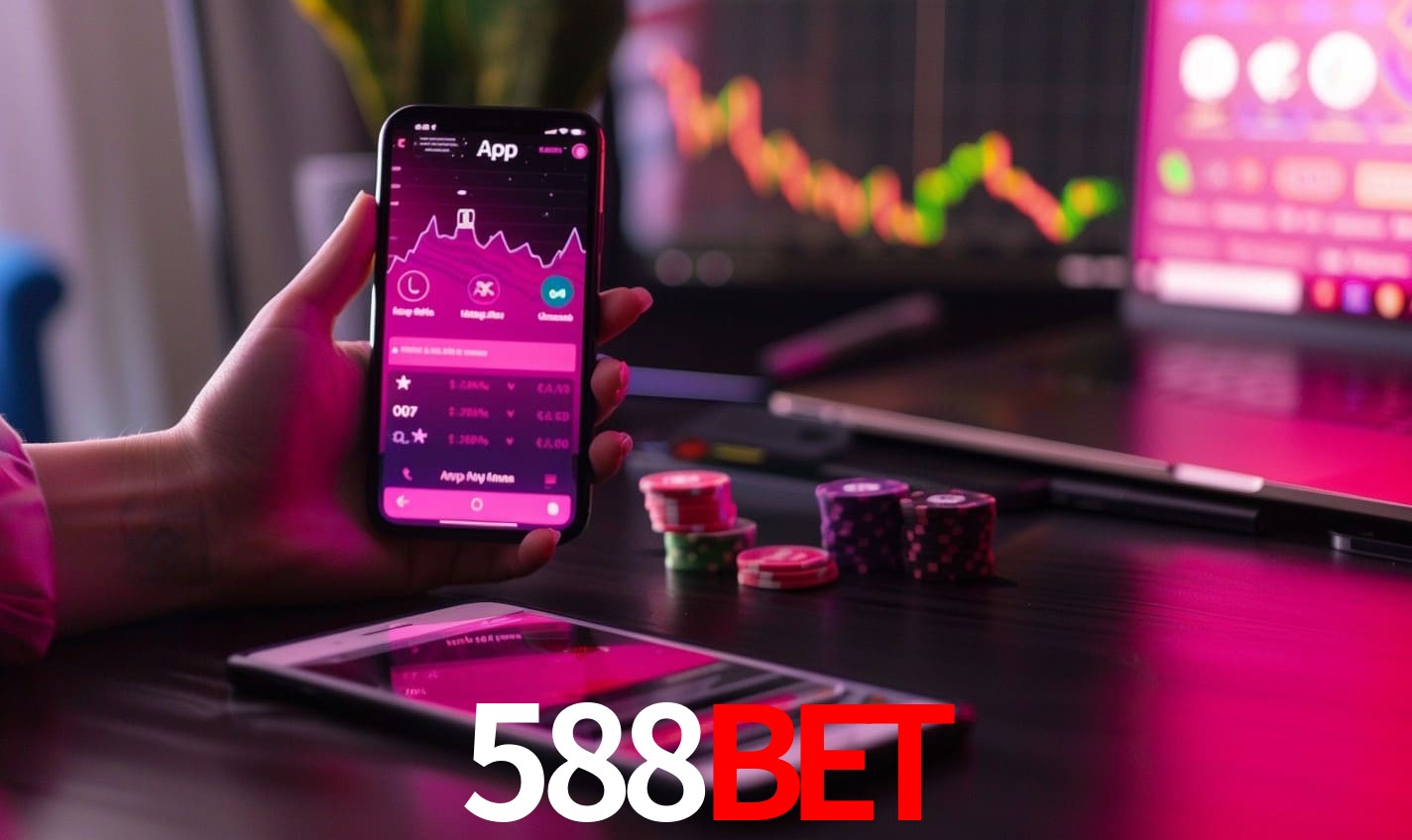 Comparação APP mobile vs versão web da 588BET